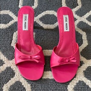 Steve Madden pink heels